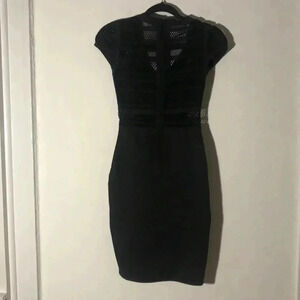 Sexy Fishnet Cutout LBD